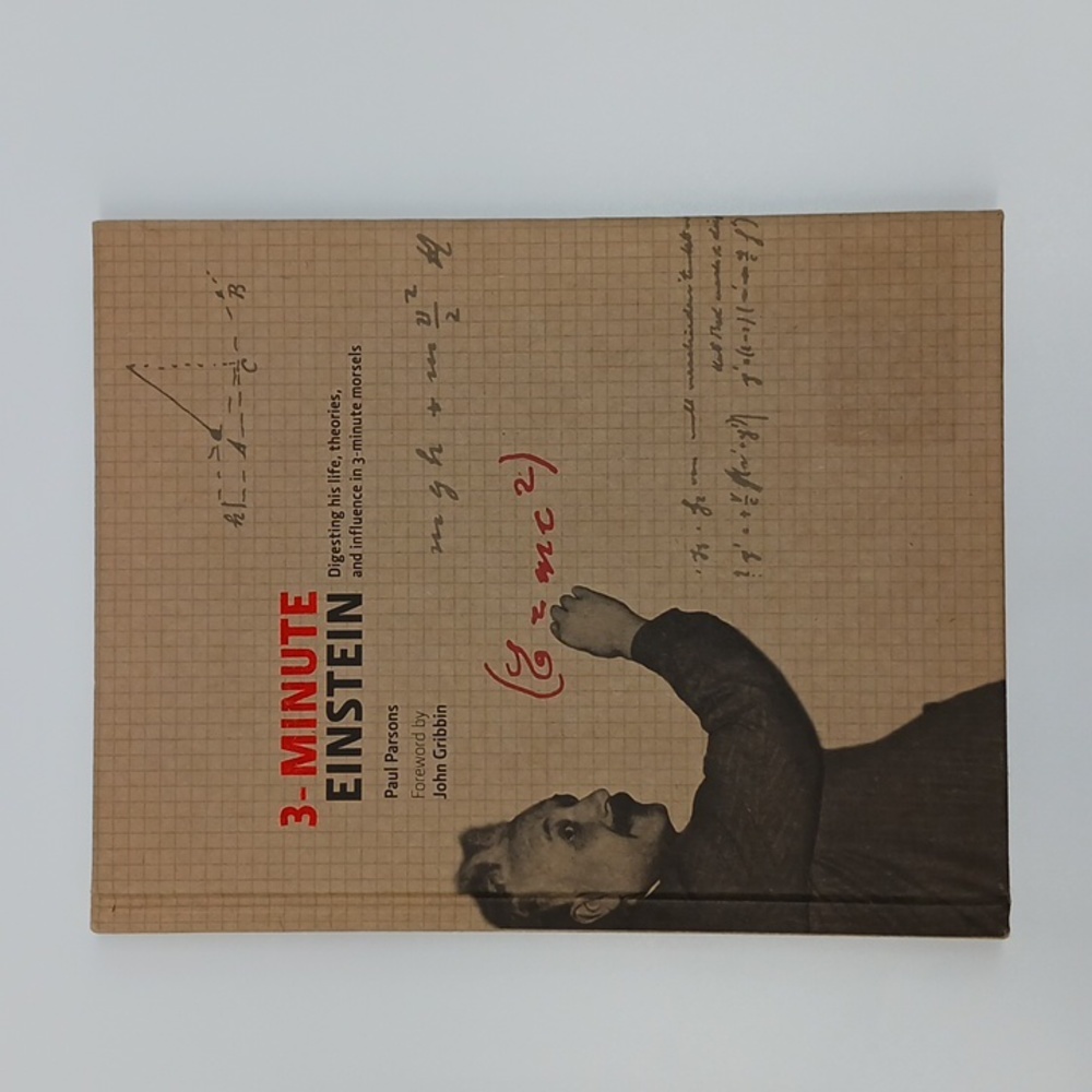 3-Minute Einstein Hardcover Book by Paul Parsons